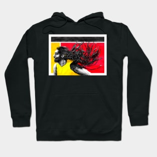 Dustin Brown German Tennis Artwork Hoodie